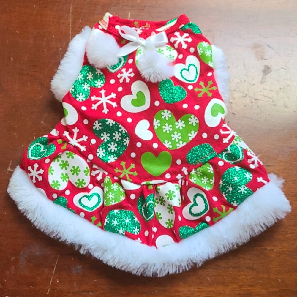 Print dog dress